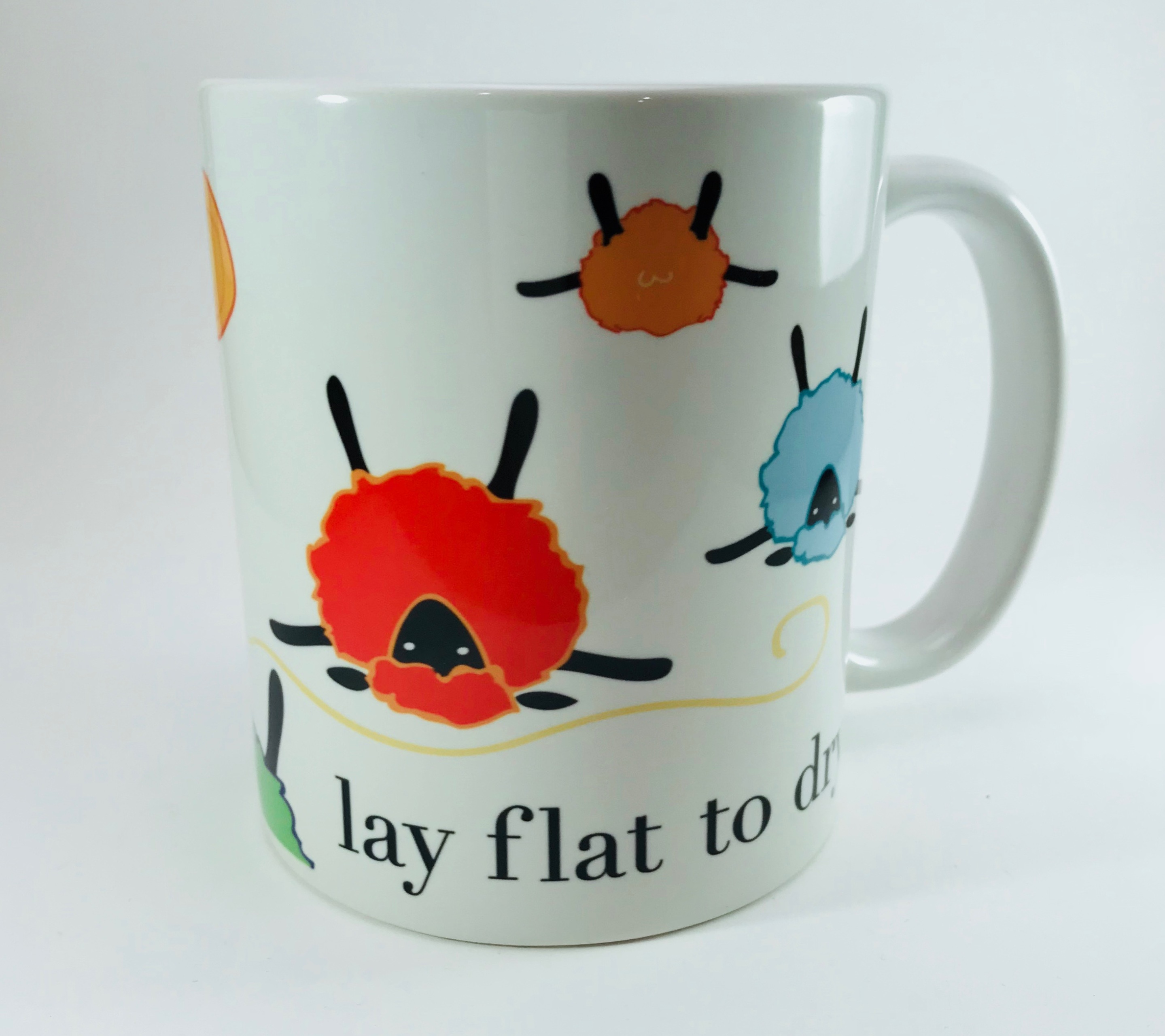 Lay Flat to Dry Full Color Mug